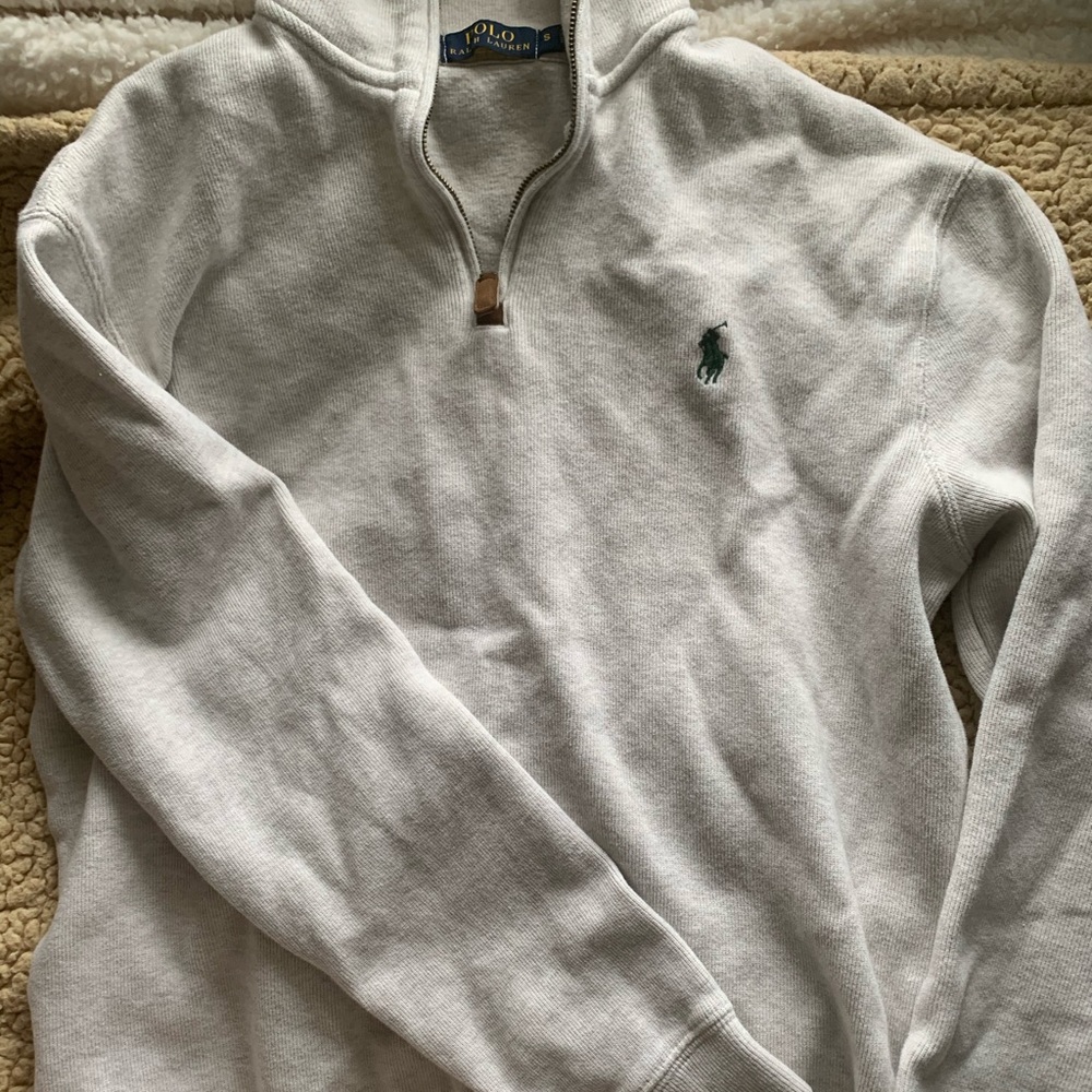 Vintage Ralph Lauren quarter zip sweat-shirt
